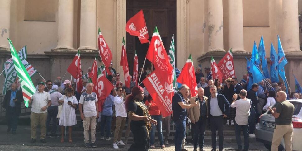 Accidents at work, in Catanzaro the unions take to the streets: "A silent massacre, unworthy of a civilized country"