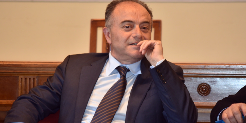 Fagnani and Gratteri receive the "Tu es Petrus" recognition