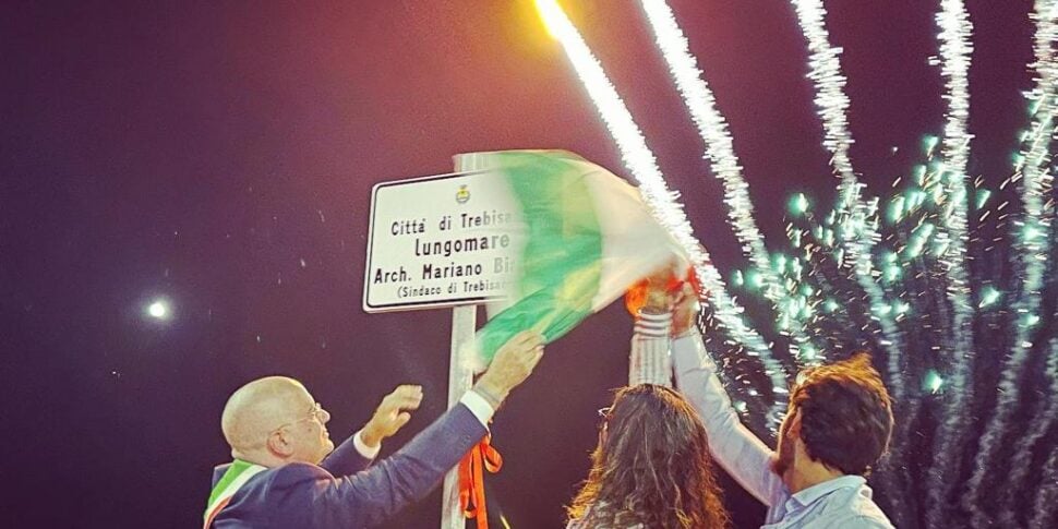 Trebisacce, seafront named after the former mayor and architect Mariano Bianchi