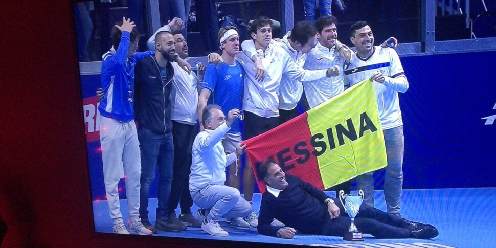 Coach Vela Messina in history: the Italian tennis championship is his.  Infinite brothers Giorgio and Fausto Tabacco THE VIDEO