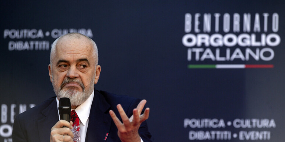 Albanian Prime Minister Rama to Atreju: "Agreement on migrants is not unconstitutional".  Meloni applauds