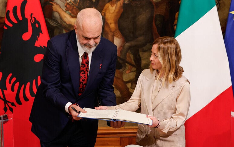 Migrants: Albania suspends the ratification of the Meloni-Rama agreement