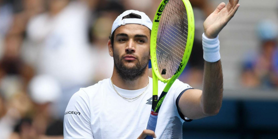 Australian Open uphill for Berrettini: immediately against Tsitsipas