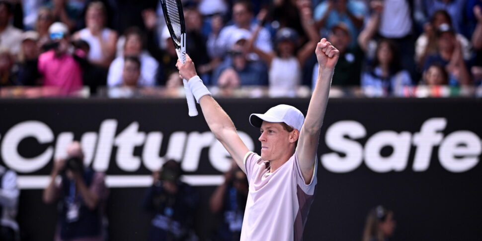 Jannik Sinner to die for.  Feverish anticipation for the final with Medvedev: but will it be possible to see it clearly?