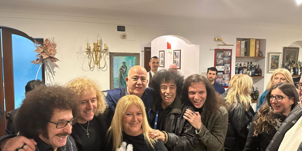 The extraordinary dishes of chef Ercole Villirillo conquer Amadeus and the artists of the Rai FOTO New Year's Eve event