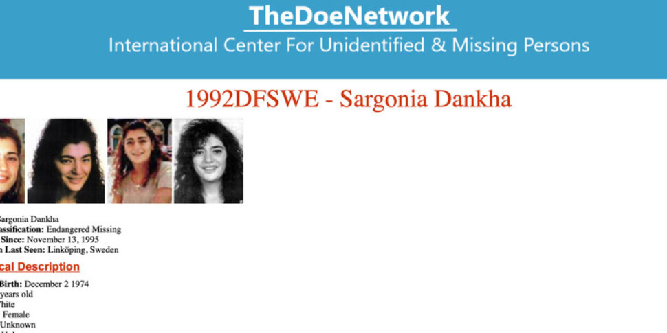 The murder of Sargonia, towards trial in Sweden.  Among the defendants Salvatore Aldobrandi originally from Cosentino
