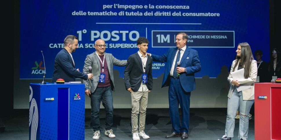 Messina, Archimede high school student first in the national competition promoted by Agcom
