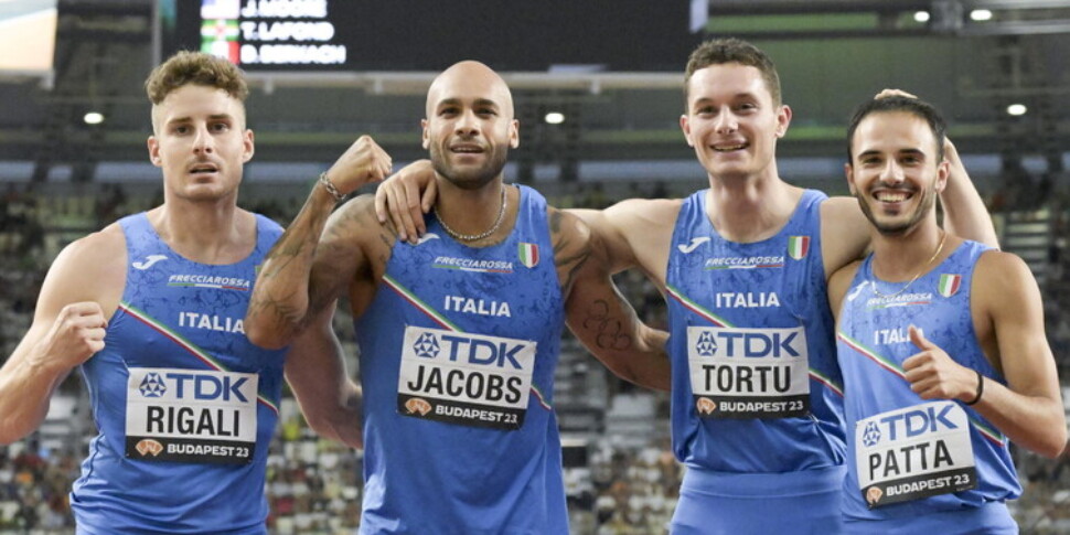 Marcel Jacobs qualifies for the Olympics with the 4x100.  Also two 4x400s in Paris