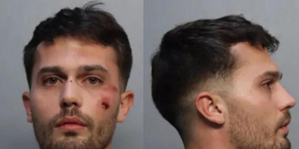 The Miami Police: the hogtieing of the Italian Matteo Falcinelli "chosen for his safety"
