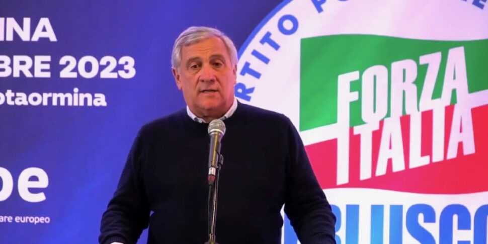 Towards the vote, electoral tour in Calabria by Tajani (Forza Italia) on 2 and 3 May
