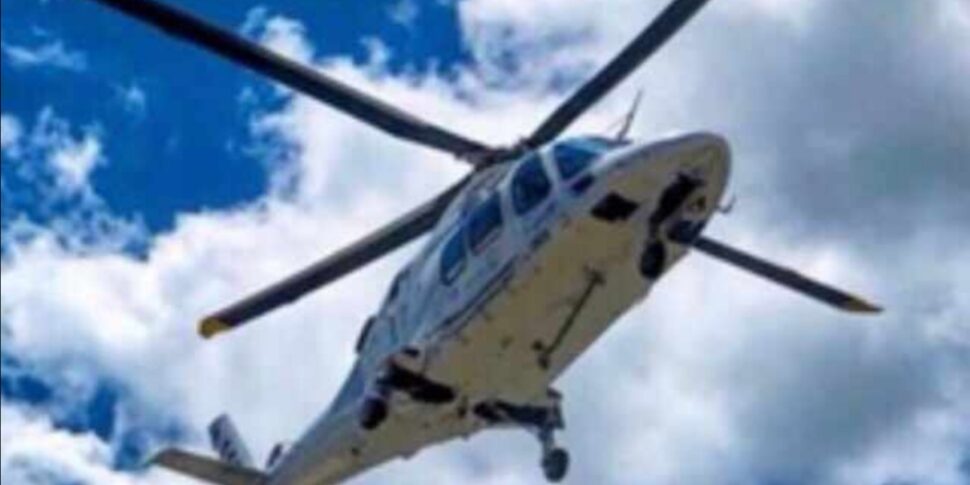 Car-motorcycle collision in Sant'Andrea, ambulance and air rescue intervene