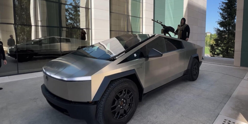 Musk Donates Cybertruck With Machine Gun To Chechen Leader Kadyrov? "Nothing More False And Absurd"