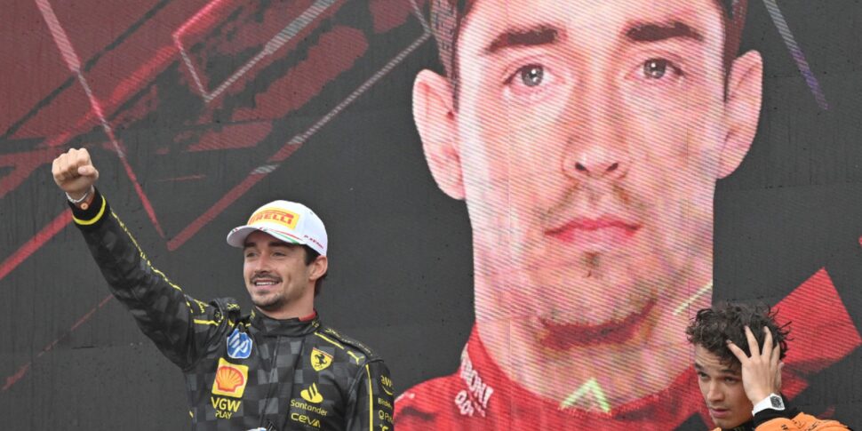 F1: Ferrari triumphs in Monza, Leclerc wins. The Monegasque first ahead of Piastri's McLaren