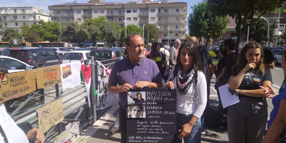 Open Arms, Lucano MEP in Crotone for the detained activist Maysoon Madjidi: "I won't go down to Salvini's plan. In Cutro the lowest moment of the government"
