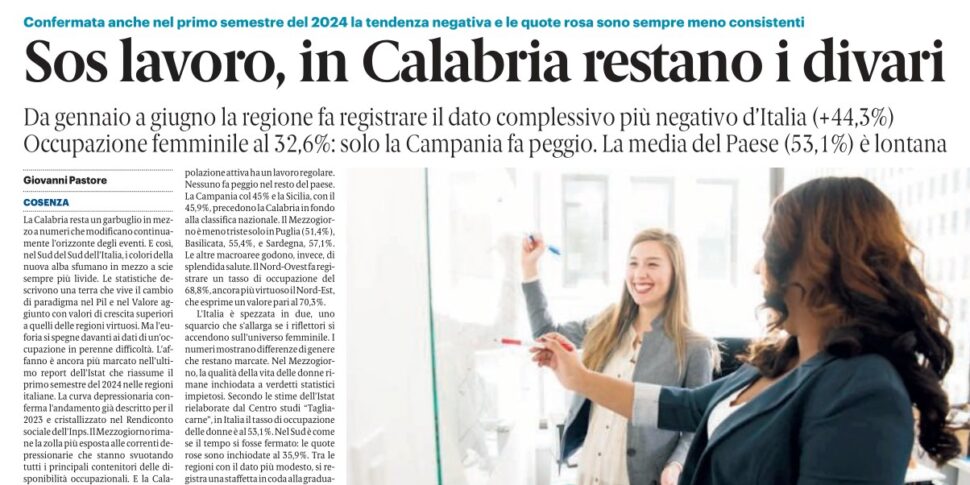 Press review 25-11-2024 Calabria editions