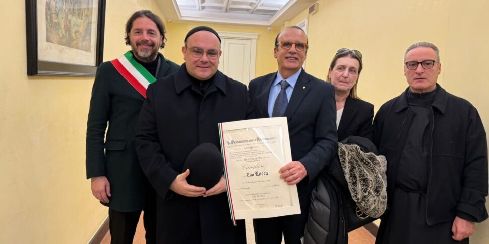 Paola, retired Marshal Elio Rocca was awarded the title of Knight of the Republic