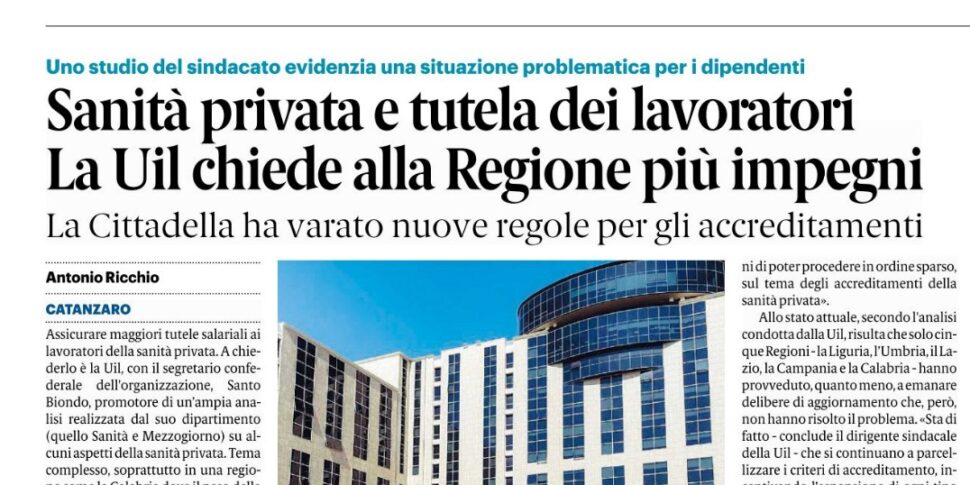 Press review 03-12-2024 Calabria editions