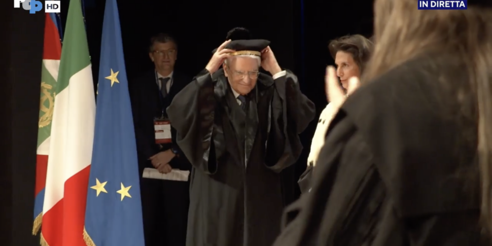 Messina: the awarding of an honorary doctorate to President Sergio Mattarella