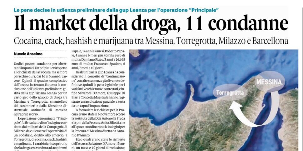 Press review 10-01-2025 Messina edition