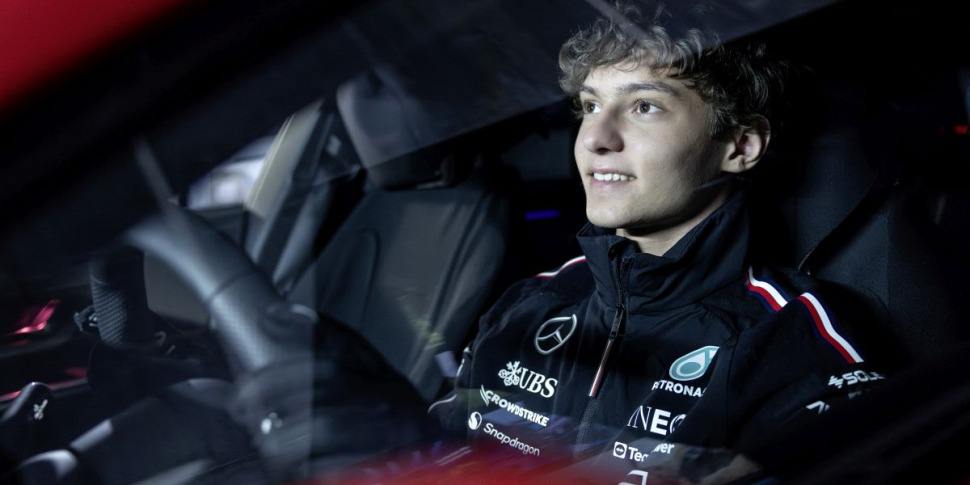 F1, the joy of the 18 -year -old Bolognese Antonelli: “I instead of Hamilton in Mercedes? I have not yet made "