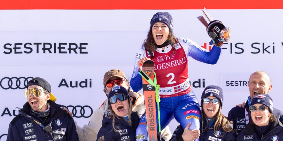 Federica Brignone dominates Sestriere: victory in the giant world cup slalom