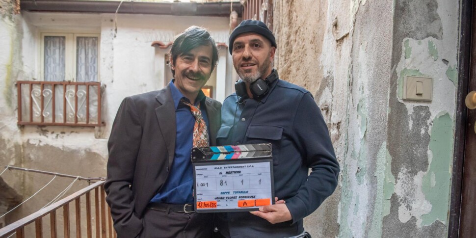 Luigi Lo Cascio in "Il Mestiere", first clapperboard in Calabria in Crotone
