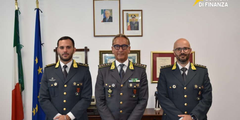 Finance Guard of Vibo Valentia, rotation at the top: Zambit gives the command to Stassi