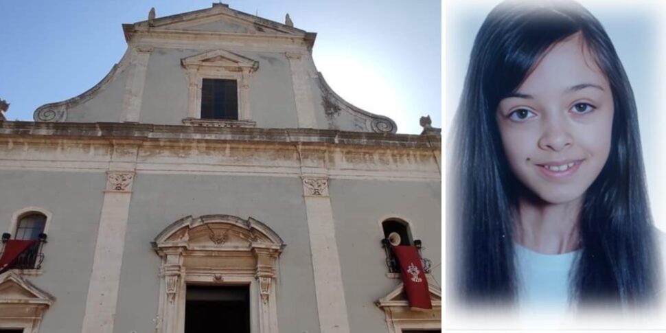 11 -year -old girl who died in peace of the apple, the community squeezes around the family of Ilaria Lombardo. Today the funeral