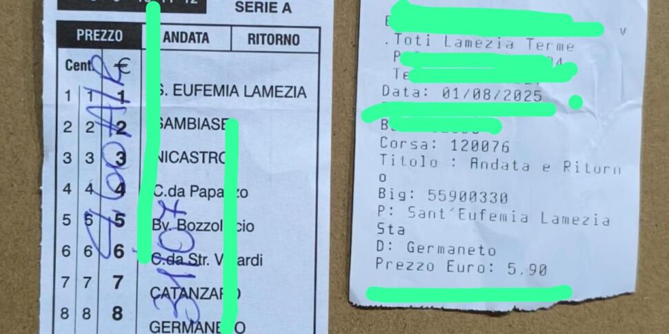 Increases up to 30% on local public transport in Calabria. The CSA-Cisal union: "The Region intervenes immediately"