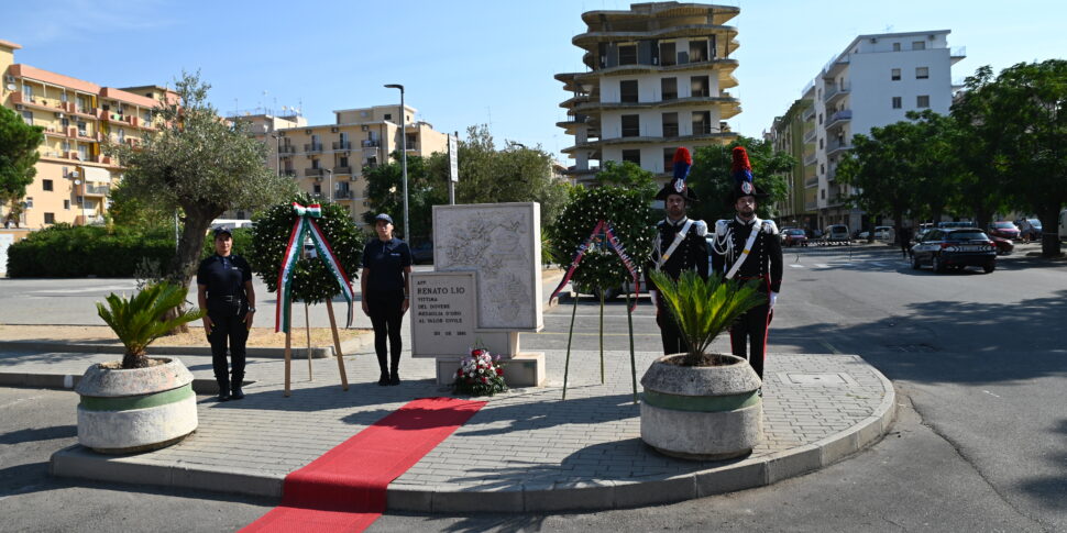 In Soverato and Satriano the carabinieri commemorate the chosen pinnate Renato Lio