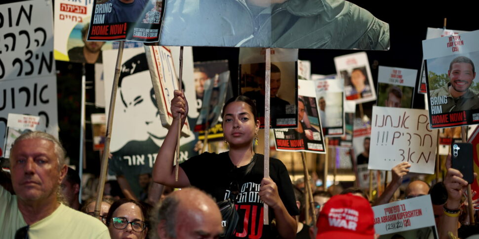 Netanyahu does not give in to protests: "Next to Gaza City"