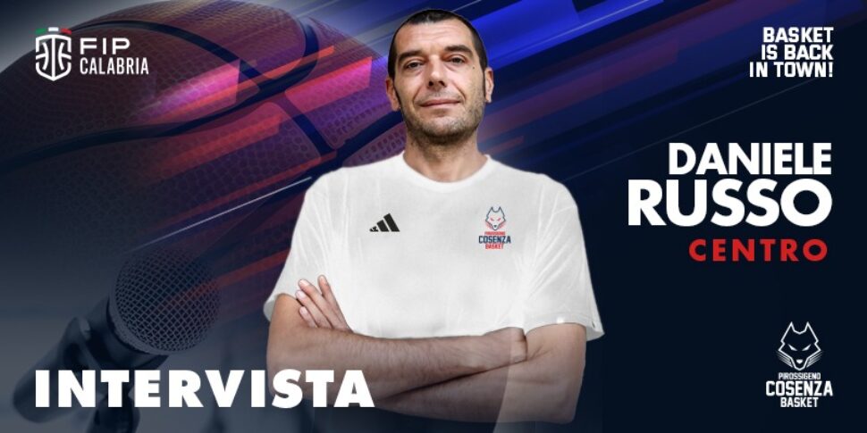 Basket, Daniele Russo marries the Pyroxigeno Cosenza project: "Ready for dirty work for the team"