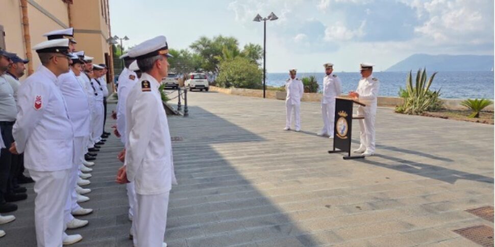Change of command to the Lipari Maritime District Office: Gianmaria Arangio arrives