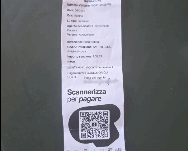False fines to defraud motorists, the stratagem along the streets of Taormina and Letojanni