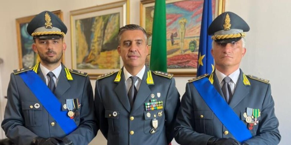 Guardia di Finanza, change at the top of the Lamezia Terme group: Maniglio is the new commander of the department