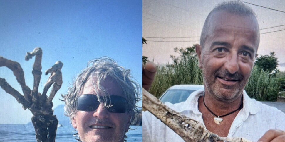 In the seabed of the Aeolian the mannequins abandoned after the filming of the film