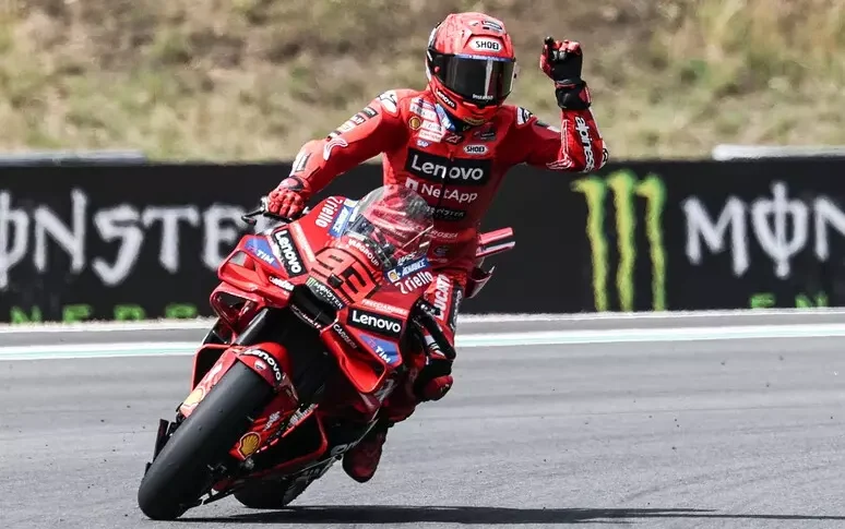 MotoGP, Marc Marquez also passes the Red Bull Ring taboo and triumphs in Austria. Third bezzecchi