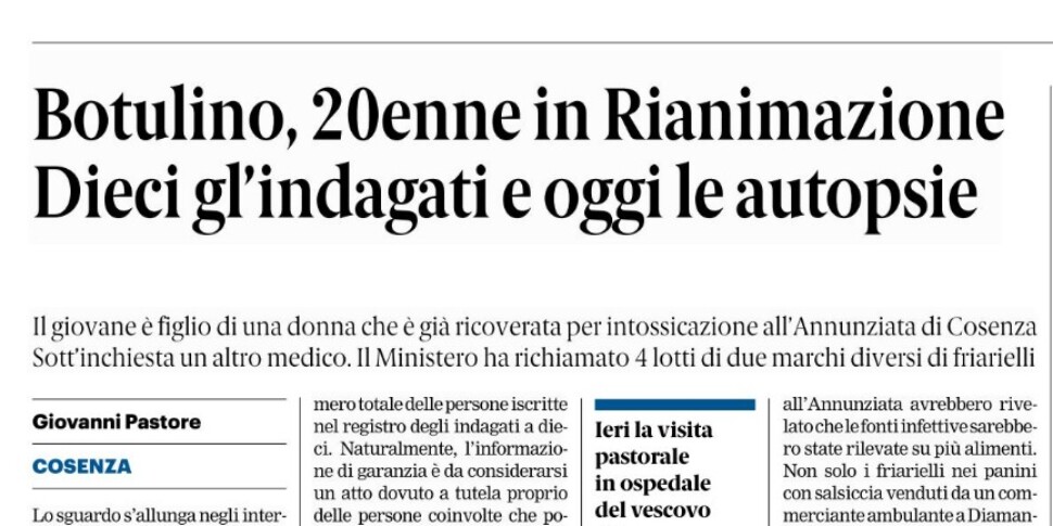 Press review 12-08-2025 Calabria Editions