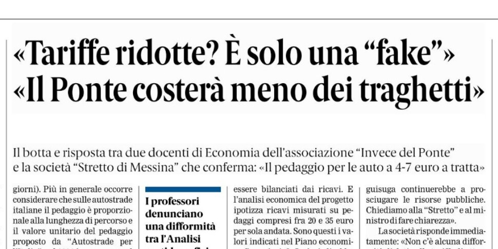 Press review 13-08-2025 Messina edition