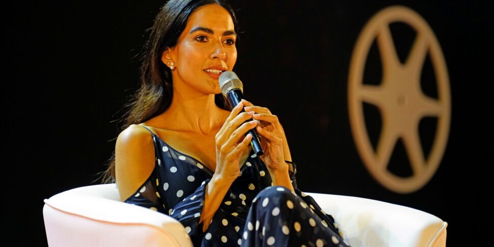 Rocio Munoz Morales tells himself to the Mgff of Soverato. Today Occhiuto for the Politics section, then the awards ceremony