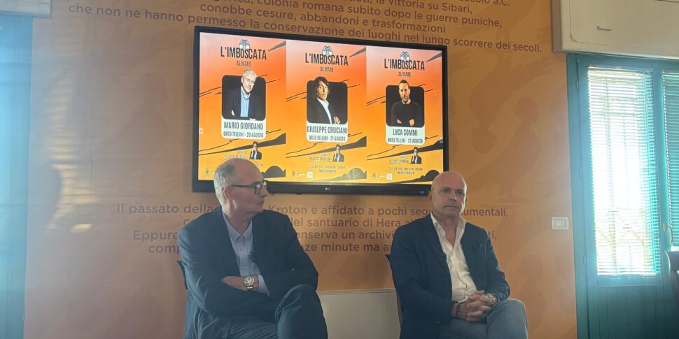 The ambush to the sea 2025: from 20 to 22 August in Crotone three evenings of culture, topicality and civil commitment