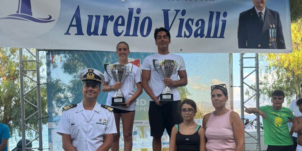 Milazzo Marathon Swim: on the podium of the 14th Dalu edition, Marchello and Filadelli