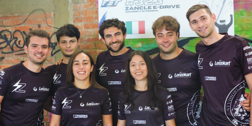 Unime takes the track: the Zancle E-Drive Team competes with the Formula Student France 2025