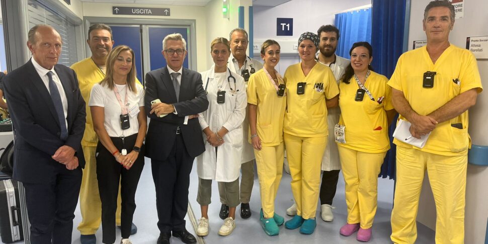 Attacks in the hospital, the health personnel of the Polyclinic of Messina with Bodycam