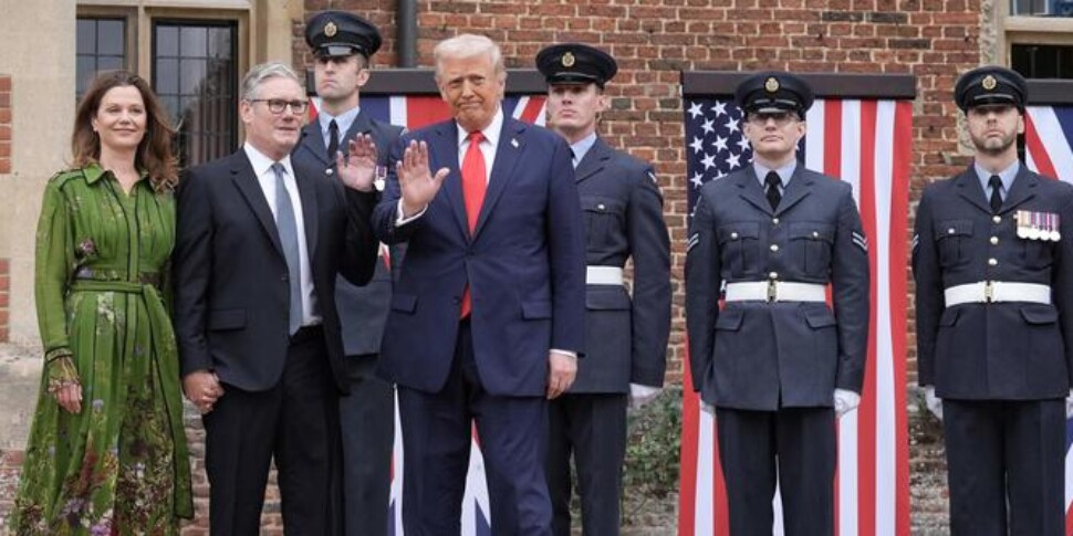 Trump: "With the United Kingdom an indestructible bond". Starmer: "250 billion record agreements"