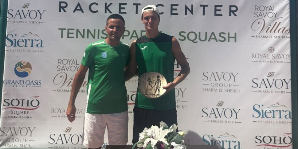 Andaloro triumphs in Sharm El Sheikh: third ITF title in his career for the Messina