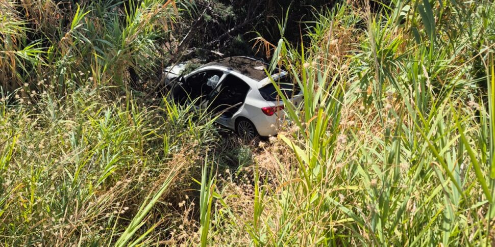 Clash between two cars on the 18 in Fusaldo highway, there is a serious injuries