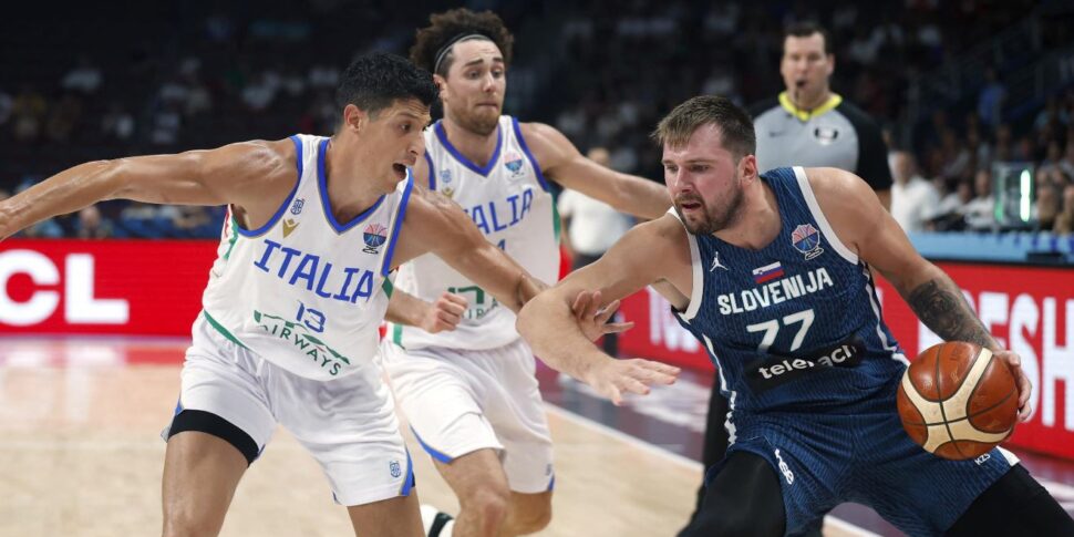 European basketball: Doncic is monstrous (42 points), a great comeback is not enough for Italy against Slovenia. Pozzecco leaves: "It was my last game"