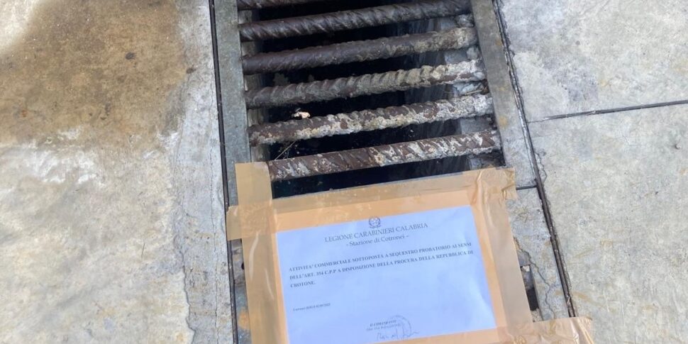 In Cotronei a workshop that spoke mechanical waste on land: the owner reported