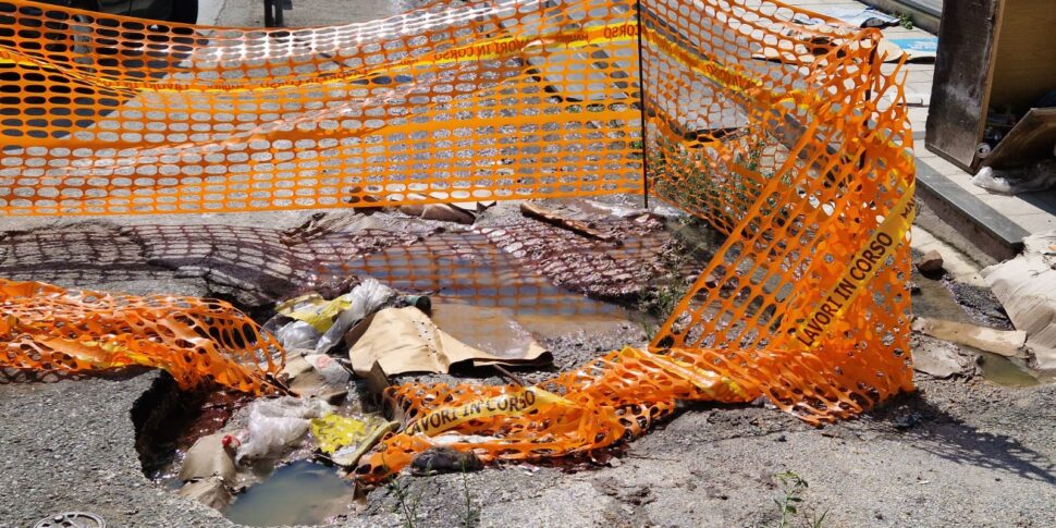 Messina, Maleoding Rinolle on Viale Annunziata: inconvenience for residents